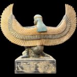 Handmade Isis Stone Goddess Statue