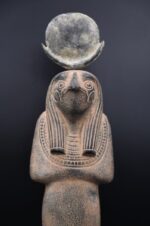 Khonsu Stone Moon God Statue