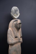 Khonsu Stone Moon God Statue
