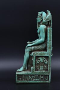 King Khafre Statue: Egyptian Pharaoh Sculpture - صورة إضافية 5