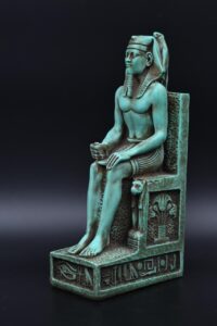 King Khafre Statue: Egyptian Pharaoh Sculpture - صورة إضافية 6
