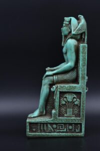 King Khafre Statue: Egyptian Pharaoh Sculpture - صورة إضافية 8