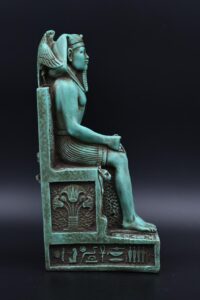 King Khafre Statue: Egyptian Pharaoh Sculpture - صورة إضافية 9