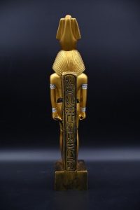 King Ramses II Gilded Statue
