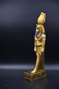 King Ramses II Gilded Statue