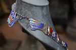 King Tutankhamun Scarab Necklace, Sterling Silver Gemstone Inlay - صورة إضافية 8