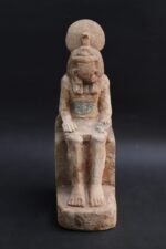 30 cm Limestone Khepri Statue