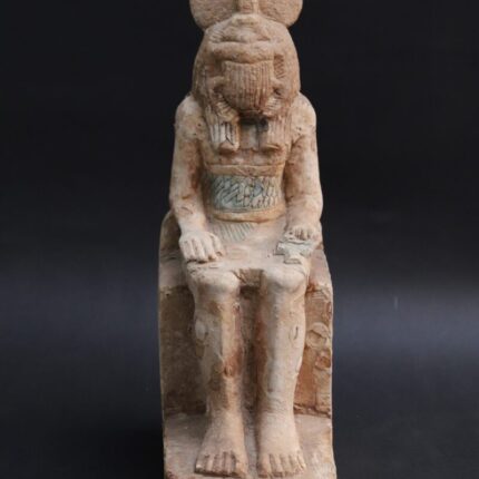 30 cm Limestone Khepri Statue