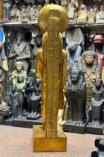 Large Red Granite Sekhmet Statue