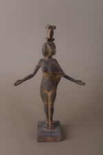 Neith Hand Painted Stone Statue