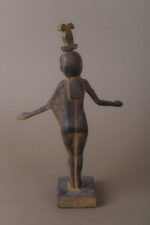 Neith Hand Painted Stone Statue