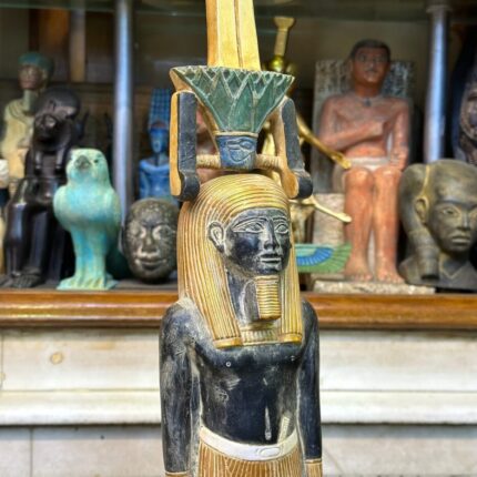 35 cm Colorful Nefertem Statue