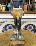 Pretty statue of Nefertem-God of healing-beauty-perfumes during the ancient Egypt-antiques-deities-Egyptian mythology-sculpture.