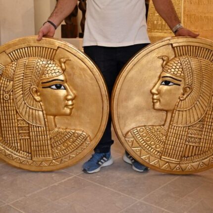 Cleopatra Egyptian Wall Disc