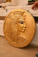 Cleopatra Egyptian Wall Disc