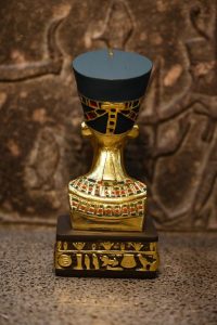 Queen Nefertiti Statue: Gold Leaf Egyptian Replica, Home Decor - صورة إضافية 5