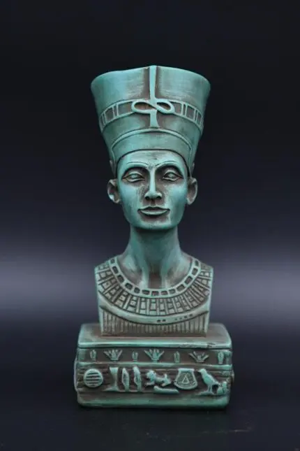 queen-nefertiti-statuette-egyptian-home-decor-replica-1-430x645 Queen Nefertiti Statuette: Egyptian Home Decor Replica - Image 1