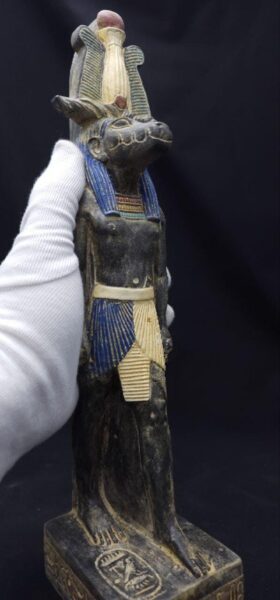 Sobek Crocodile God Statue