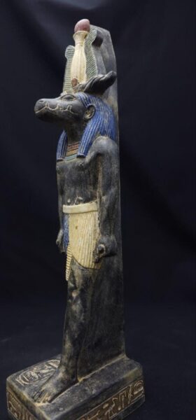Sobek Crocodile God Statue