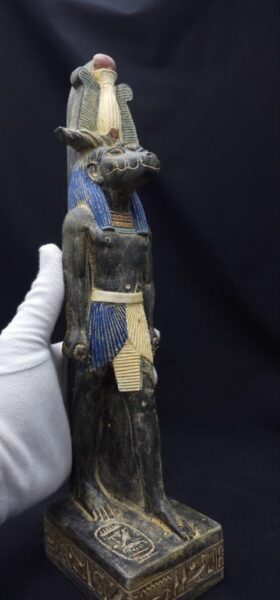 Sobek Crocodile God Statue