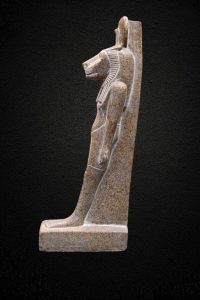 Red Granite Sekhmet Statue, Ancient Egyptian Lion Goddess - صورة إضافية 10