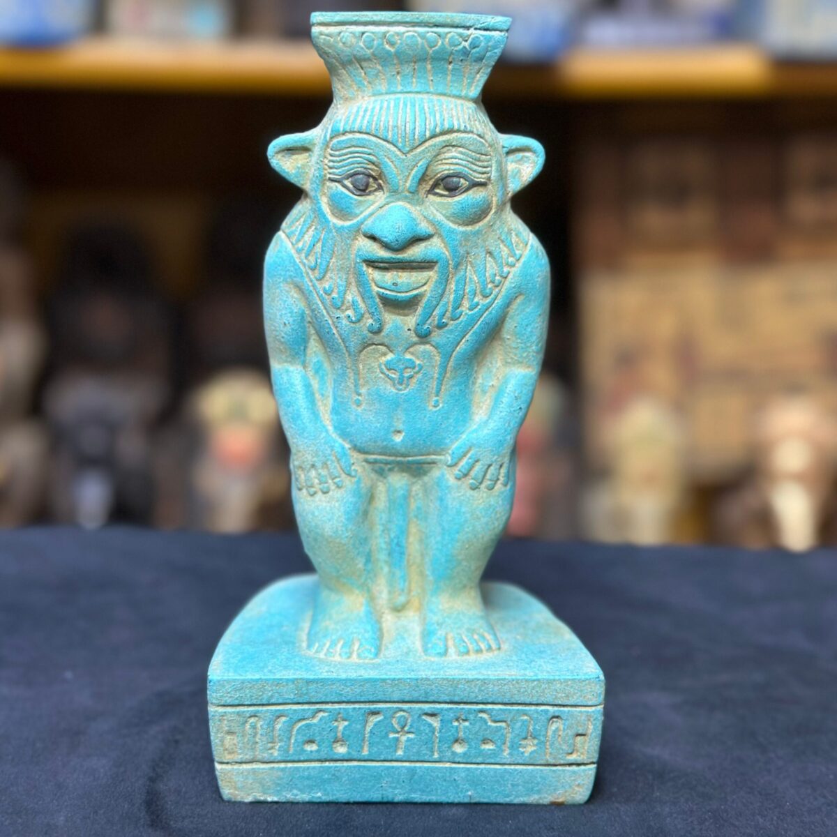 20 cm Bes Egyptian God Statue