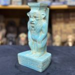 sculptures statue Bes god of fun pleasure -childhood in ancient Egypt-Handcraft-Egyptian antiques-Egyptian mythology-gods-deity-antique arch