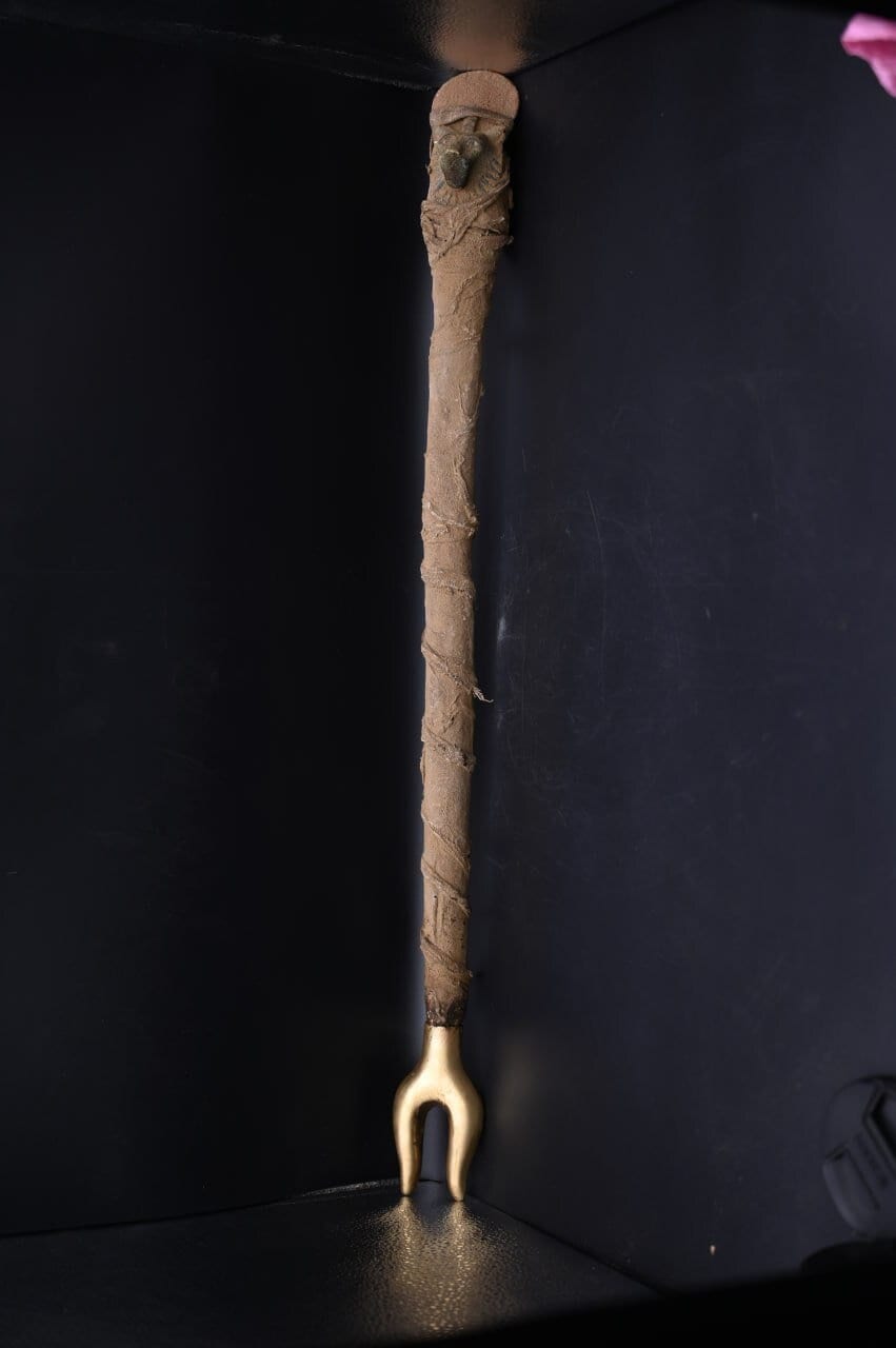 50 cm Sekhmet Was Scepter