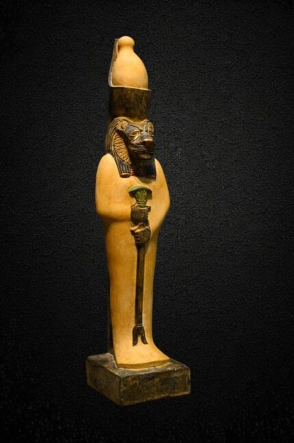 Sekhmet Statue, Ancient Egyptian Lion Goddess, Made in Egypt