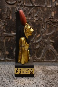 Sekhmet Statue - Egyptian Goddess of War, Gold Leaf Replica - صورة إضافية 3