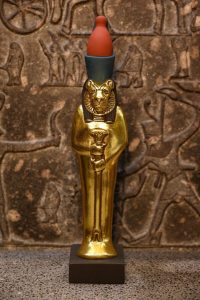 Sekhmet Statue – Egyptian Goddess of War Replica - صورة إضافية 2