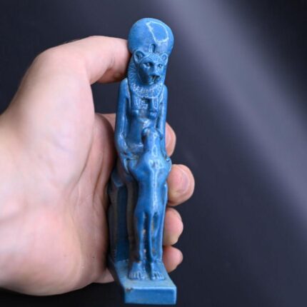 Stone Lioness Sekhmet Statue