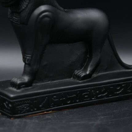 Sekhmet Gold Leaf Sculpture