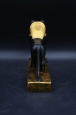 Gold Leaf Sekhmet Stone Statue