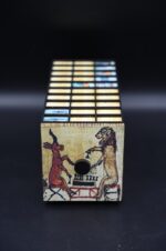 Handmade Wooden Senet Game