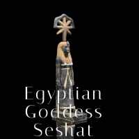 35 cm Seshat Stone Statue