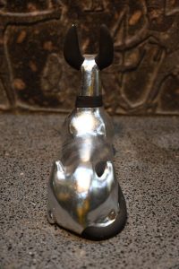 Silver Leaf Anubis Statue – Egyptian God of Mummification, Replica - صورة إضافية 8