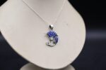 Silver Lotus Amulet – Egyptian Pendant, Made in Egypt