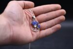 Silver Lotus Amulet – Egyptian Pendant, Made in Egypt - صورة إضافية 5