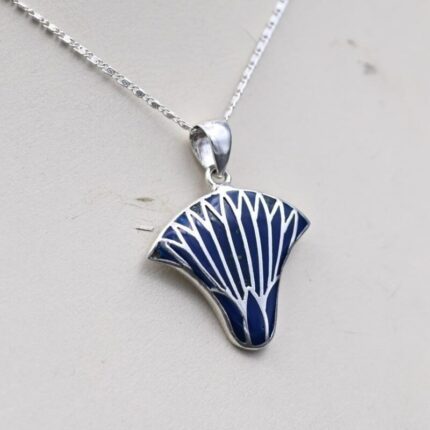 silver-lotus-amulet-egyptian-revival-pendant-made-in-egypt