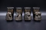 sons of Horus Statues - - Egyptian antiques - Egyptian deities-Egyptian mythology-sculpture gods - صورة إضافية 2