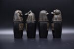 sons of Horus Statues - - Egyptian antiques - Egyptian deities-Egyptian mythology-sculpture gods - صورة إضافية 4