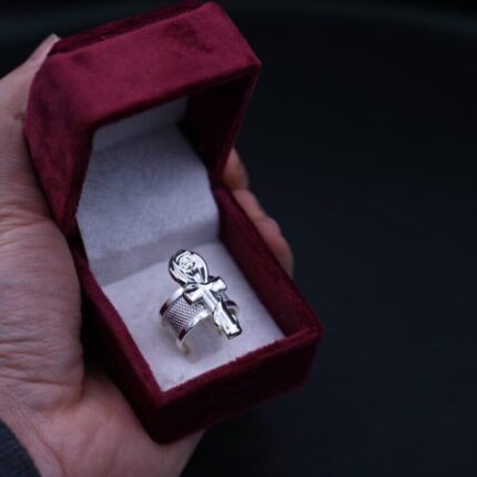 Egyptian Ankh Silver Ring