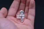 Egyptian Ankh Silver Ring