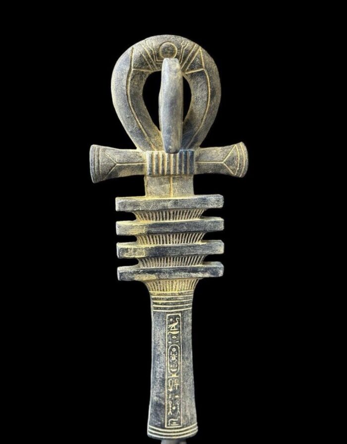 Stone Ankh – Egyptian Key of Life Sculpture