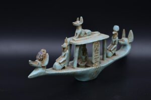Anubis Boat Statue