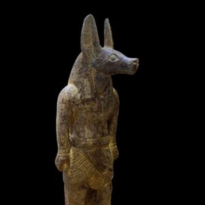 Standing Anubis Statue