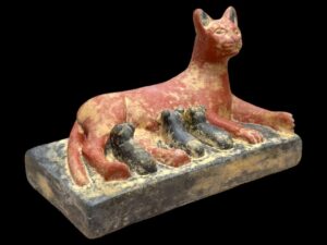 Egyptian Cat Goddess Bastet Statue