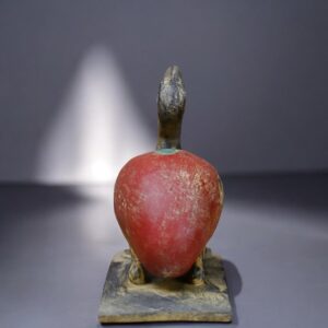 Stone Sacred Ibis Statue, Egyptian God Thoth Sculpture (15 cm) - صورة إضافية 4