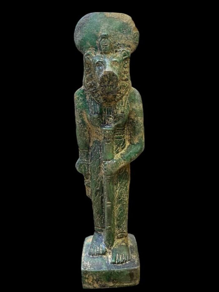 Stone Sekhmet Statue: Egyptian Goddess of War